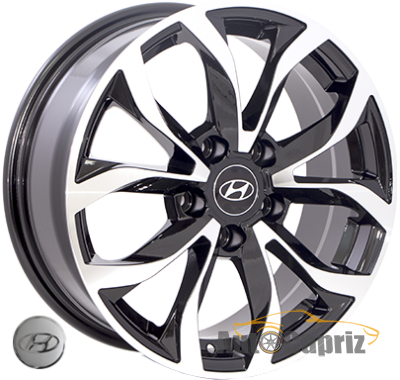 Диски Replica Hyundai Z459 BMF R16 W6.5 PCD5x114.3 ET35 DIA67.1